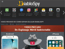 Tablet Screenshot of comoespiarmoviles.net